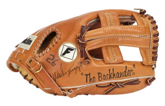 Wade Boggs Autographed Professional Model Baseball Glove